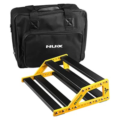NUX Bumblebee Medium Pedalboard w/ Bag - Open Box