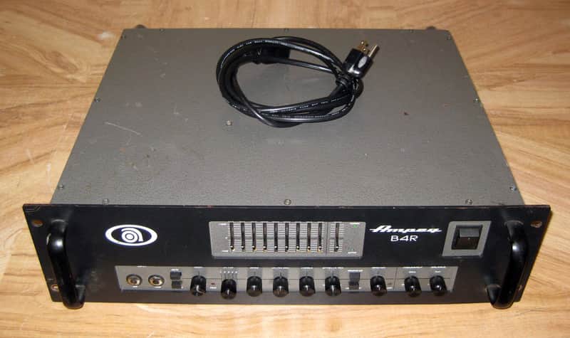 Ampeg B4R Stereo Biamp Bass Amp Head 1000W image 1