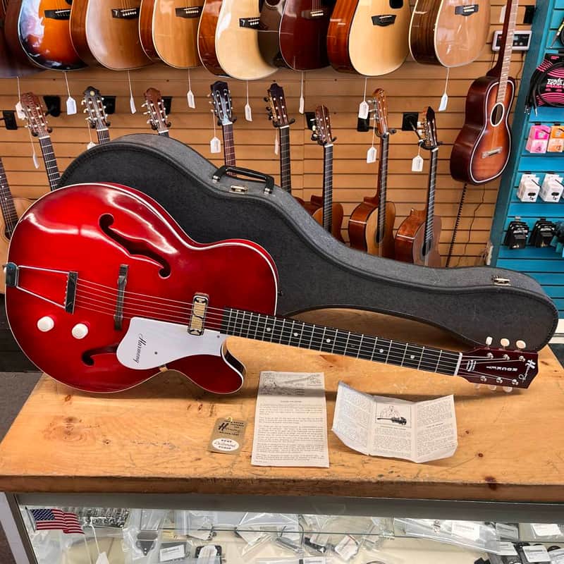 Harmony H53 Rocket 1960s Electric Guitar w/Case image 1