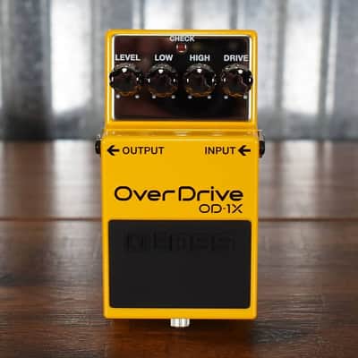 Boss OD-1X Overdrive Guitar Effect Pedal image 2
