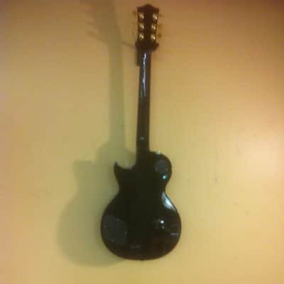 Davison Les Paul Custom Style Gtr. Black image 4