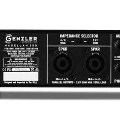Genzler MG350 Magellan 350 Bass Guitar Head 350 Watts image 4