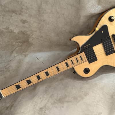 Ventura V2600 w/OHSC / Ibanez IBZ H+H "Lawsuit Les Paul" - Natural Flame Maple - 1976 image 11