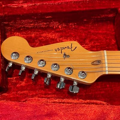 “Time Capsule” Fender Stratocaster American Deluxe 1998 - Teal image 4