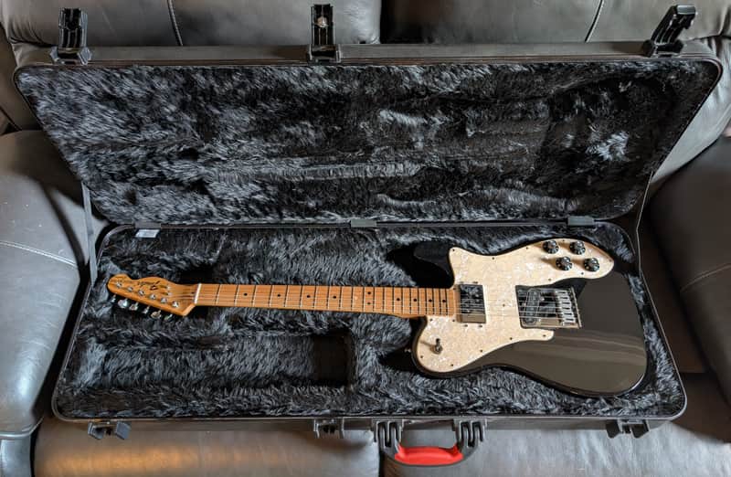 2018 Fender Classic Series '72 Telecaster Custom w/ Maple Fretboard  - Black (Boutique Pick-up) image 1