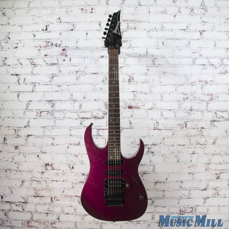 1989 Ibanez RG560 Electric Guitar Purple Neon | Reverb