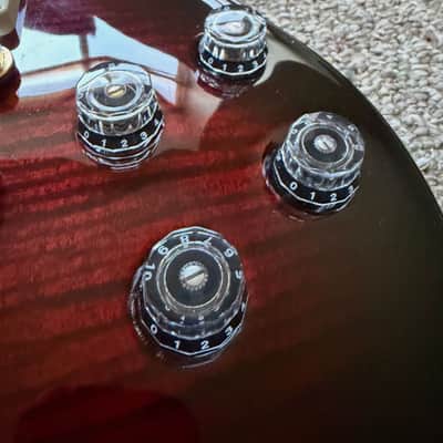 PRS McCarty Singlecut 594 - Fire Red Burst image 5