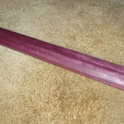 unique stock, "Tree of life"carved spectacular solid purpleheart guitar and bass,ships direct image 16