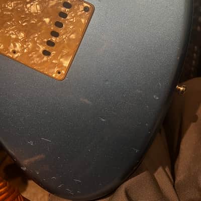 Fender Modern Player Marauder – Well Toured / Project Guitar 2012 - 2013 - Lake Placid Blue image 8