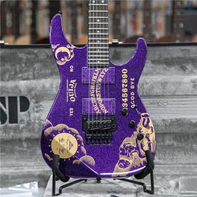 ESP OUIJA Purple レプリカ ギター ESP KH Ouija Purple Sparkle Limited Edition 2021 | Reverb Denmark