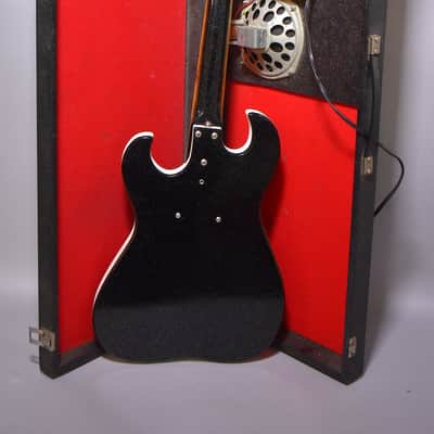 c.1960's Silvertone Model 1448 Electric Guitar w/Original Case Amp image 3