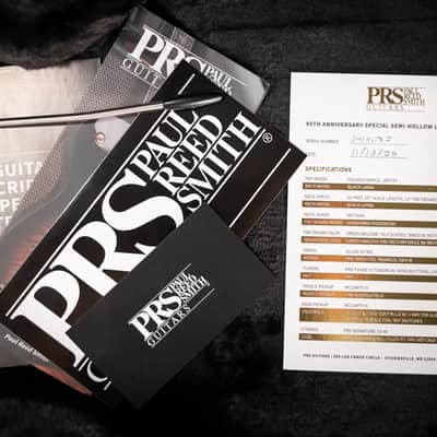 PRS 40th Anniversary Special Semi-Hollow Artist Top Electric Guitar - Custom Color with Hardshell Case image 16