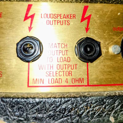 Marshall JMP 2203 Mk2 Master Model Lead 100-Watt Guitar Amp Head 1975 - 1981 - Black Bild 5