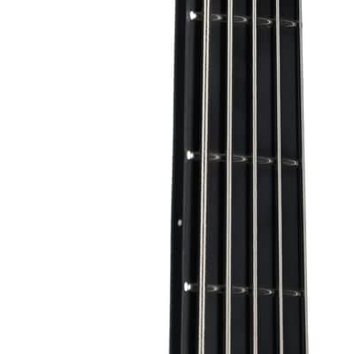 Ibanez Iron Label BTB625EX Bass Guitar, Flat Black image 6
