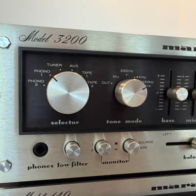 Marantz 140 and 3200 1970s Excellent Condition image 2
