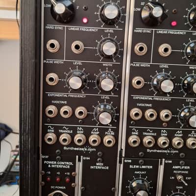 Synthesizers Dot Com 5U Modular 3 VCO System MOTM COTK STG Soundlabs Catgirl CGS image 2