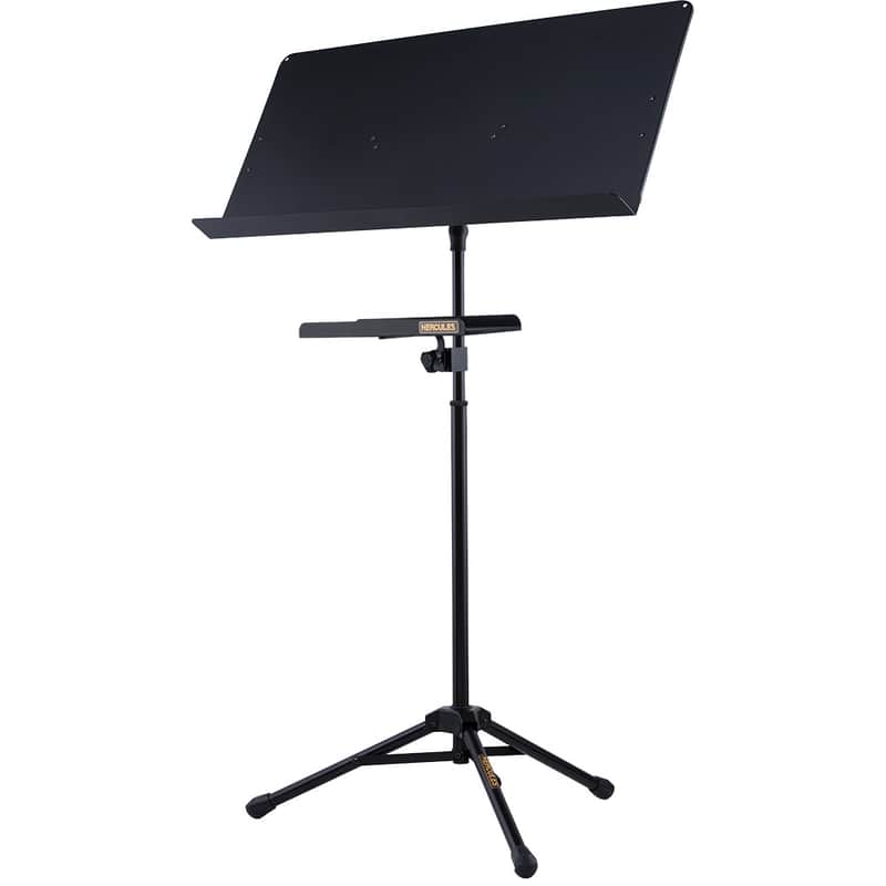Mint Hercules Stands BS243B-HA103 Conductor Stand with Extended Desk & Accessory Tray image 1