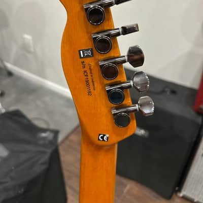 Fender Special Edition Custom Telecaster FMT HH with Laurel Fretboard 2019 - Present - Amber image 11