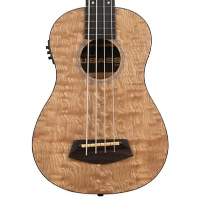Kala Quilted Ash Acoustic-Electric Fretted U-BASS Ukulele image 1