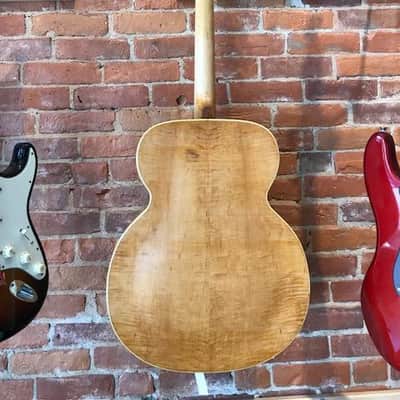 Silvertone Archtop Acoustic Guitar c.1950 image 10