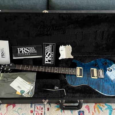 2004 PRS Single Cut - Blue Transparent image 17