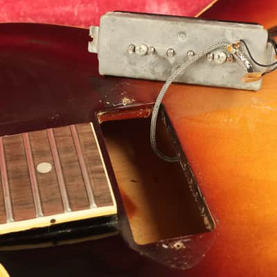 1960 Gibson ES-330 TD Sunburst CLEAN w/original Brown hardshell case image 24