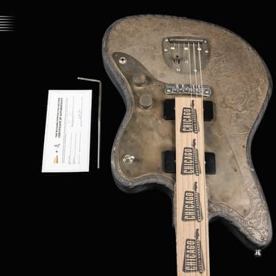 2010 James Trussart SteelMaster Antique Silver Paisley Richard Fortus Guns N' Roses Owned image 5