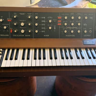 Moog 1975 Mini Moog Model D — Original Vintage — Serial #7796 1975 - wood image 1