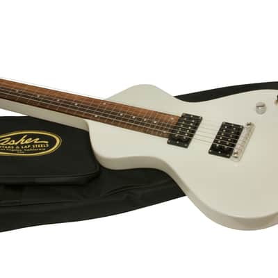 2025  Electro Hawaiian ® Junior Antique White With Gig Bag! image 6