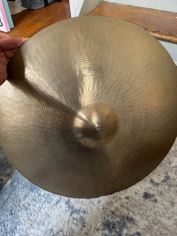 Used Paiste Formula 602 Pre Serial 20" Ride 2460g w/ video demo of actual cymbal for sale image 1