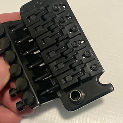 2020's Era Used FRT-01000 1000 Series Licensed Floyd Rose Black Guitar Tremolo Bridge & Arm image 14