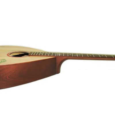 Nice Ukrainian Folk Classical Acoustic Guitar Kobza Wooden 6 strings Original Hand Painted made in Ukraine Trembita Amazing Sound! image 7
