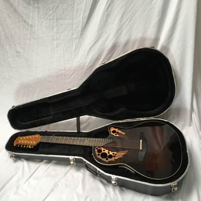Ovation Adamas Melissa Etheridge 12 String Acoustic Electric Guitar 1598 Ruby Burst image 10