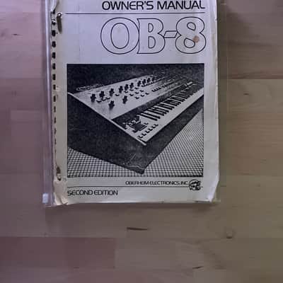 Oberheim OB-8 (new Fatar keybed, factory MIDI) image 4
