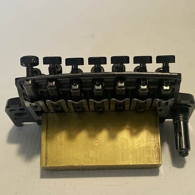 2000's Japan Ibanez Prestige RG7 Series Edge Pro 7 String Powder Cosmo Tremolo Bridge Vibrato Brass Block image 3
