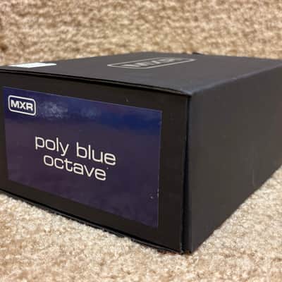 MXR M306 Poly Blue Octave Pedal Blue W/Adapter image 6