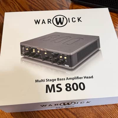 Warwick MS 800 Multi Stage Bass Amplifier Head 2026 - Black image 5