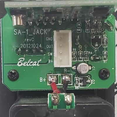 Dean - Luna acoustic guitar battery and output jack module with USB output. image 6