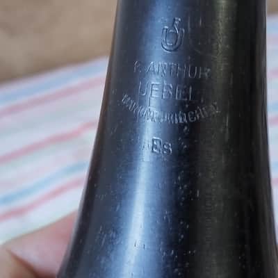 Clarinet F. A. Uebel Markneukirchen Es german sistem image 4