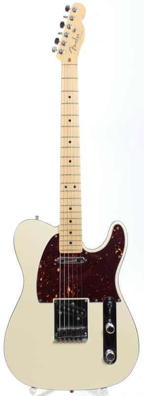 2009 Fender American Deluxe Telecaster olympic pearl