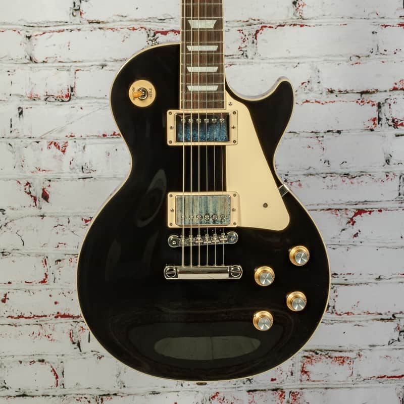 Gibson Les Paul Standard 60s Plain Top - Ebony Top image 1