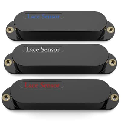 LACE Sensor "Ultimate Triple Set" 3-Pack Single Coil Pickups - Black image 2