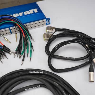 Switchcraft StudioPatch 9625 TT Patchbay w/ Mogami DB25 Snakes & Extras! #58650 image 22