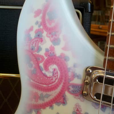 FS/T '99 Rickenbacker Rose Morris Model 1997 Custom Blue Boy Paisley image 6