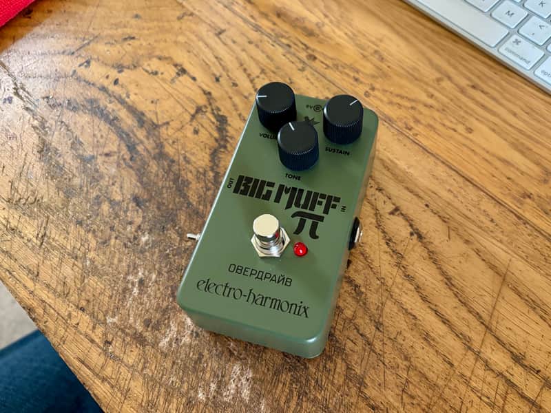 EHX Green Russian Big Muff (with mids switch) image 1