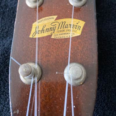 Harmony Johnny Marvin Professional "Tenor" Concert Ukulele image 2