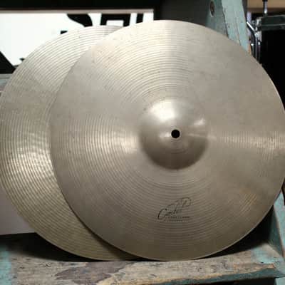 1960s Paiste 14" Formula 602 Hi-Hats 998/1038g - Cymbal Craftsman Modified image 2