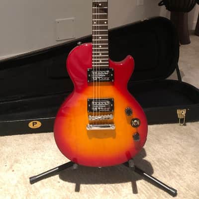 Epiphone Les Paul Special II Model Electric Guitar & Hard Case (Cherry Sunburst) image 2