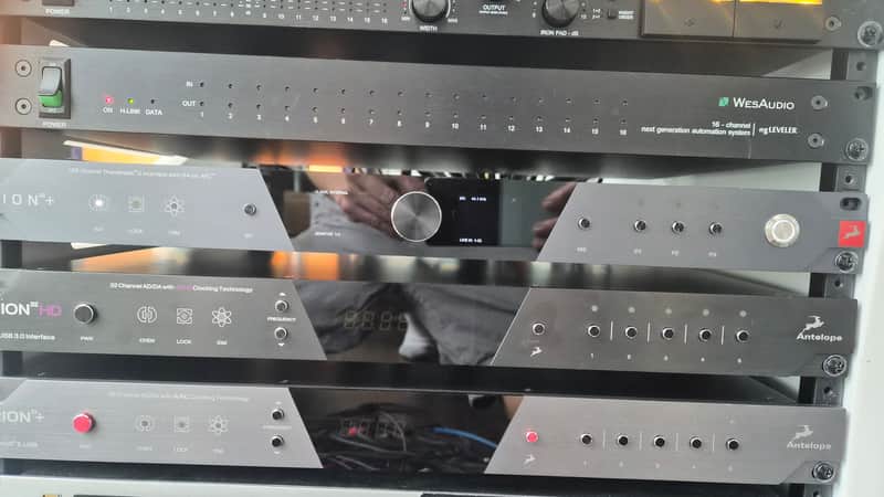 WesAudio ngLEVELER 16-Channel Next-Generation Automation System 2020 - Black image 1