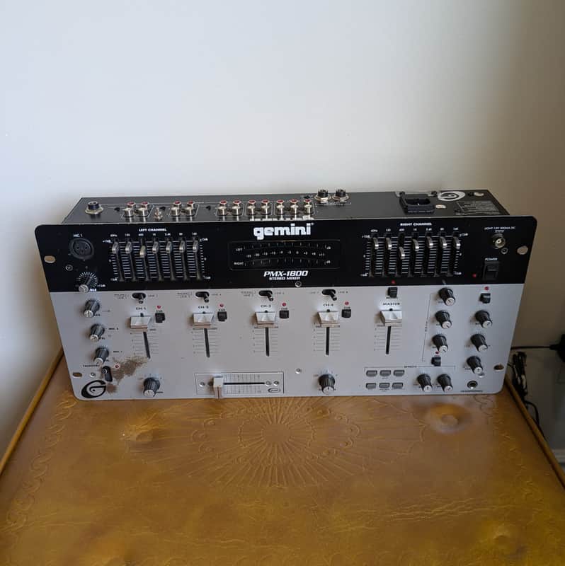 Gemini PMX-1800 Stereo Mixer | Reverb Canada